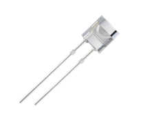 F5mm borderless flat head photodiode